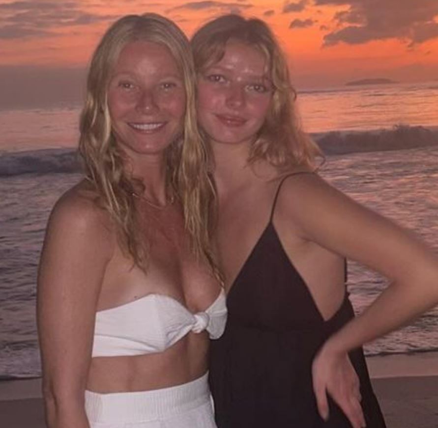 Gwyneth Paltrow with daughter Apple Martin