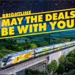 Brightline offering discount for group fares to and from Orlando in honor of May the Fourth
